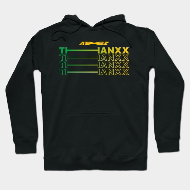 Ateez Thanxx Hoodie by hallyupunch